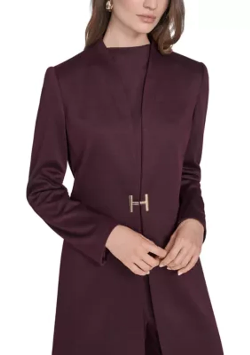 Women's Collarless H-Closure Topper