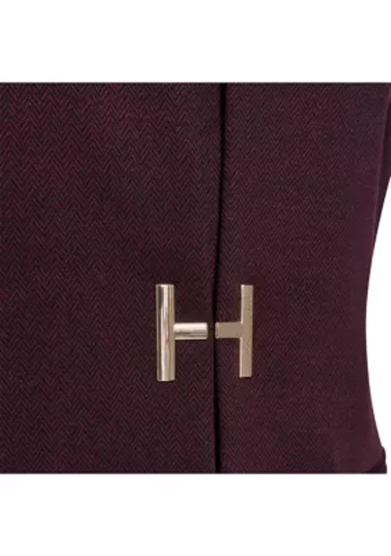 Women's Collarless H-Closure Topper