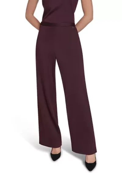 Women's Pull On Wide Leg Pants