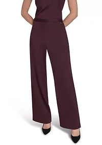 Women's Pull On Wide Leg Pants