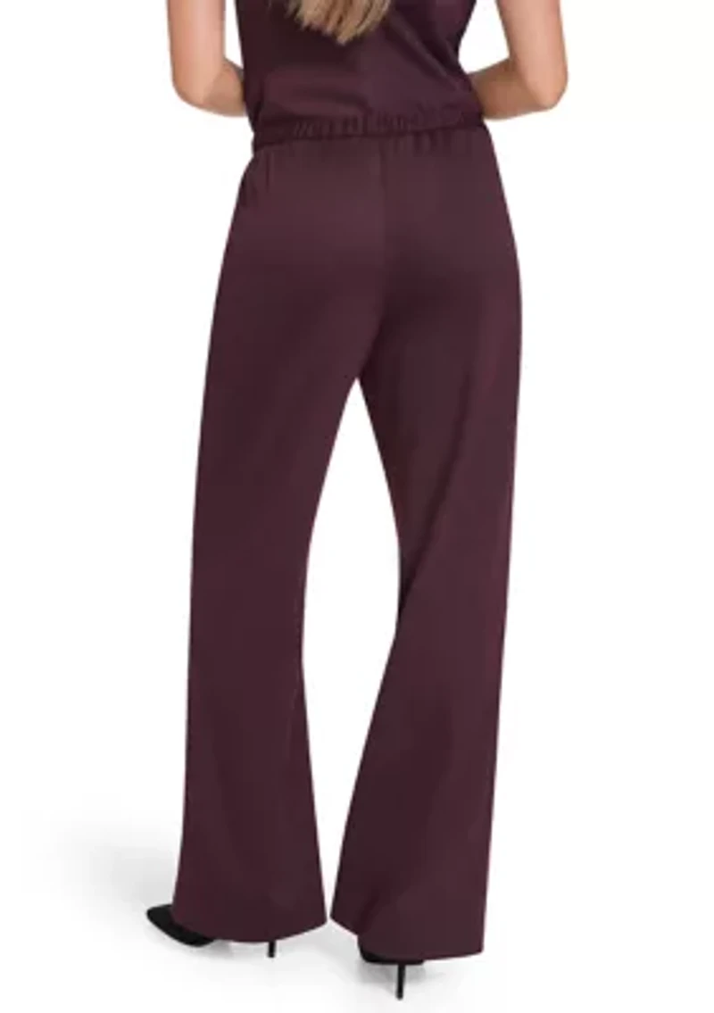 Women's Pull On Wide Leg Pants