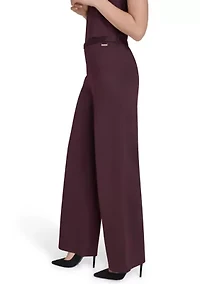 Women's Pull On Wide Leg Pants