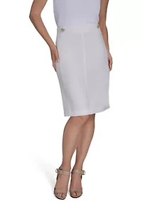 Crystal Embellished Holiday Skirt