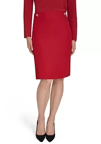 Crystal Embellished Holiday Skirt