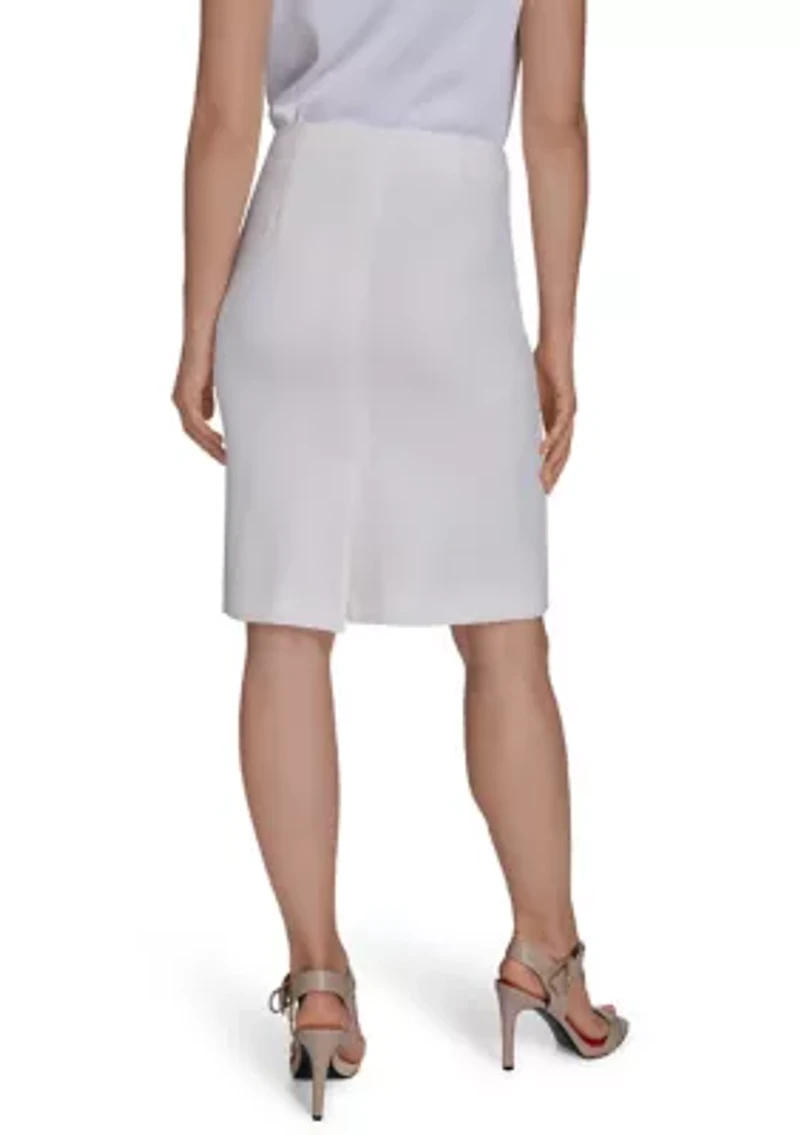 Crystal Embellished Holiday Skirt