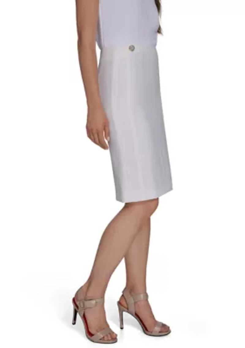 Crystal Embellished Holiday Skirt