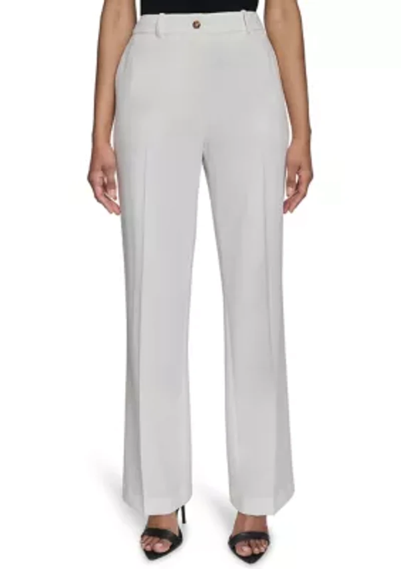 Women's Straight Leg Constructed Pants