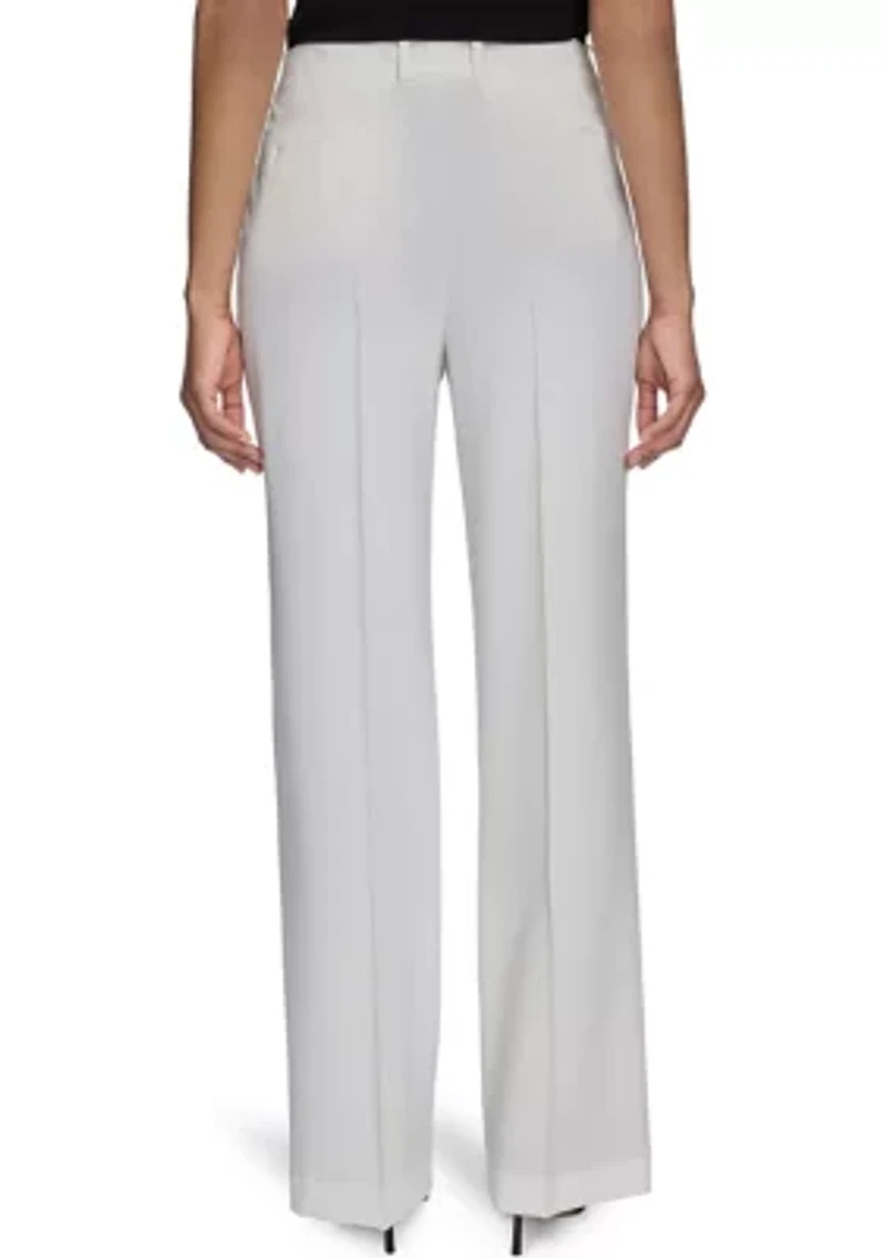 Women's Straight Leg Constructed Pants