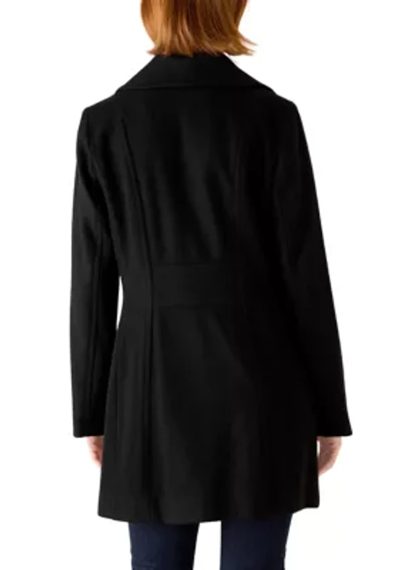 Women's Double Breasted Peacoat