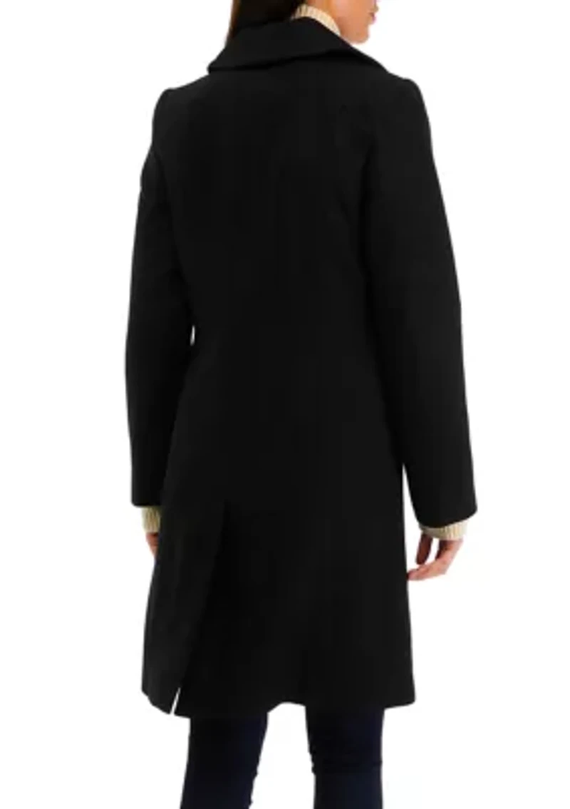 Women's Mid Wool Notch Collar 38'' Coat