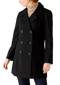 Women's Double Breasted Peacoat