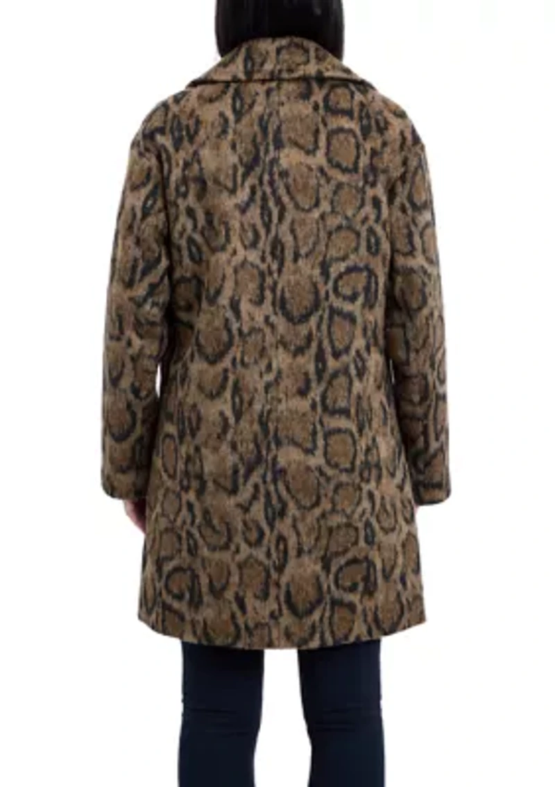 Women's Animal Print Coat