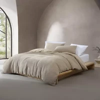 Microwaffle Cotton Duvet Cover Set