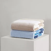Blocked  Beach Towel Yarn-Dye Stripe
