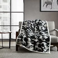 Blend Out Microfiber Throw Blanket