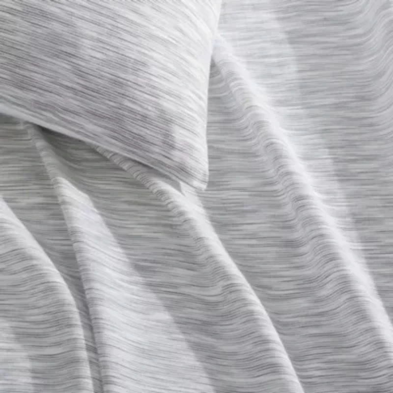 Modern Ikat Cotton Comforter-Sham Set
