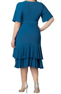 Women's Plus Miranda Wrap Dress