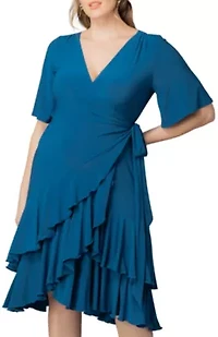 Women's Plus Miranda Wrap Dress