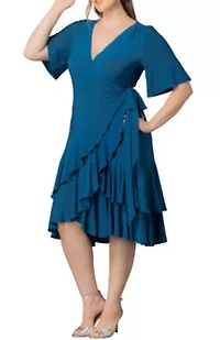 Women's Plus Miranda Wrap Dress