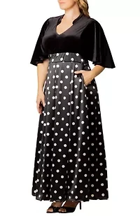 Women's Plus Radiant Opulence Evening Gown