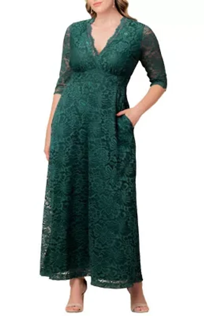 Women's Plus Maria Lace Evening Gown
