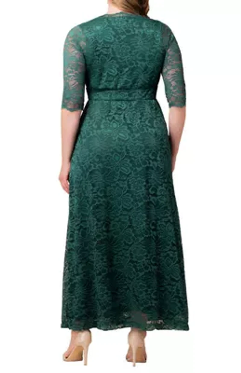 Women's Plus Maria Lace Evening Gown