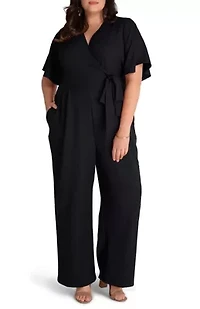 Women's Plus Charisma Crepe Jumpsuit
