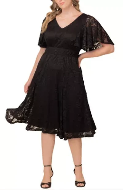 Women's Plus Camille Lace Cocktail Dress