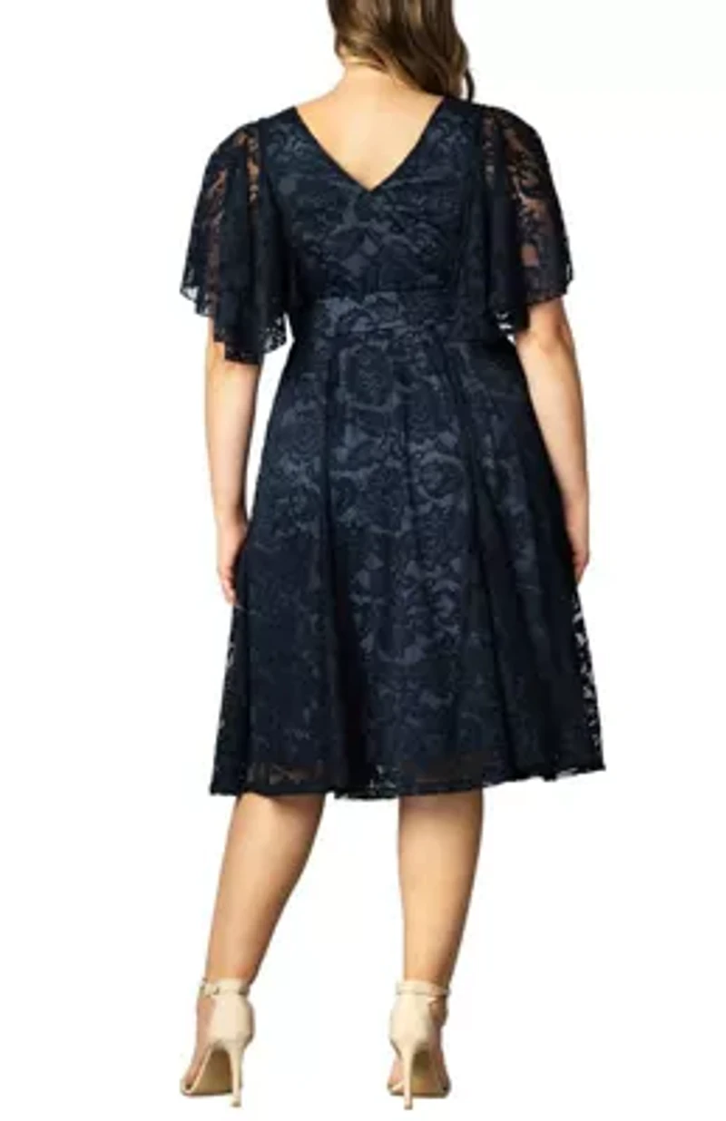 Women's Plus Camille Lace Cocktail Dress