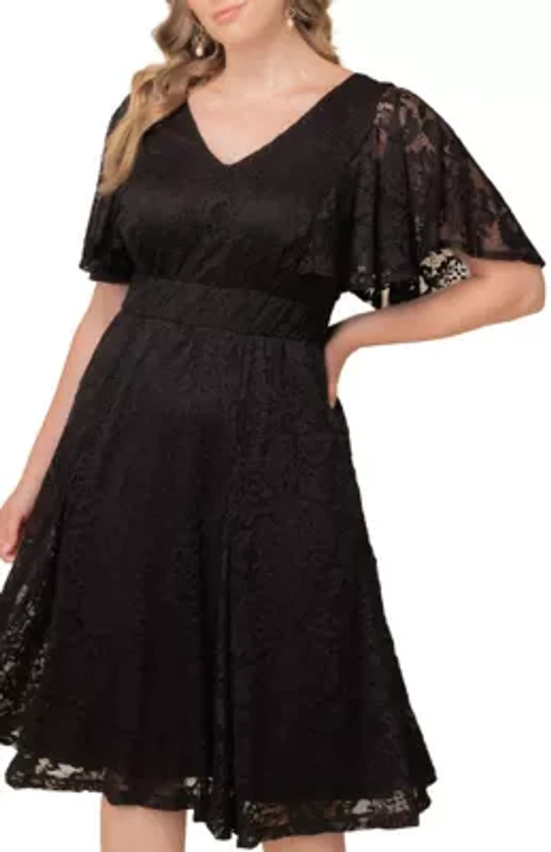Women's Plus Camille Lace Cocktail Dress