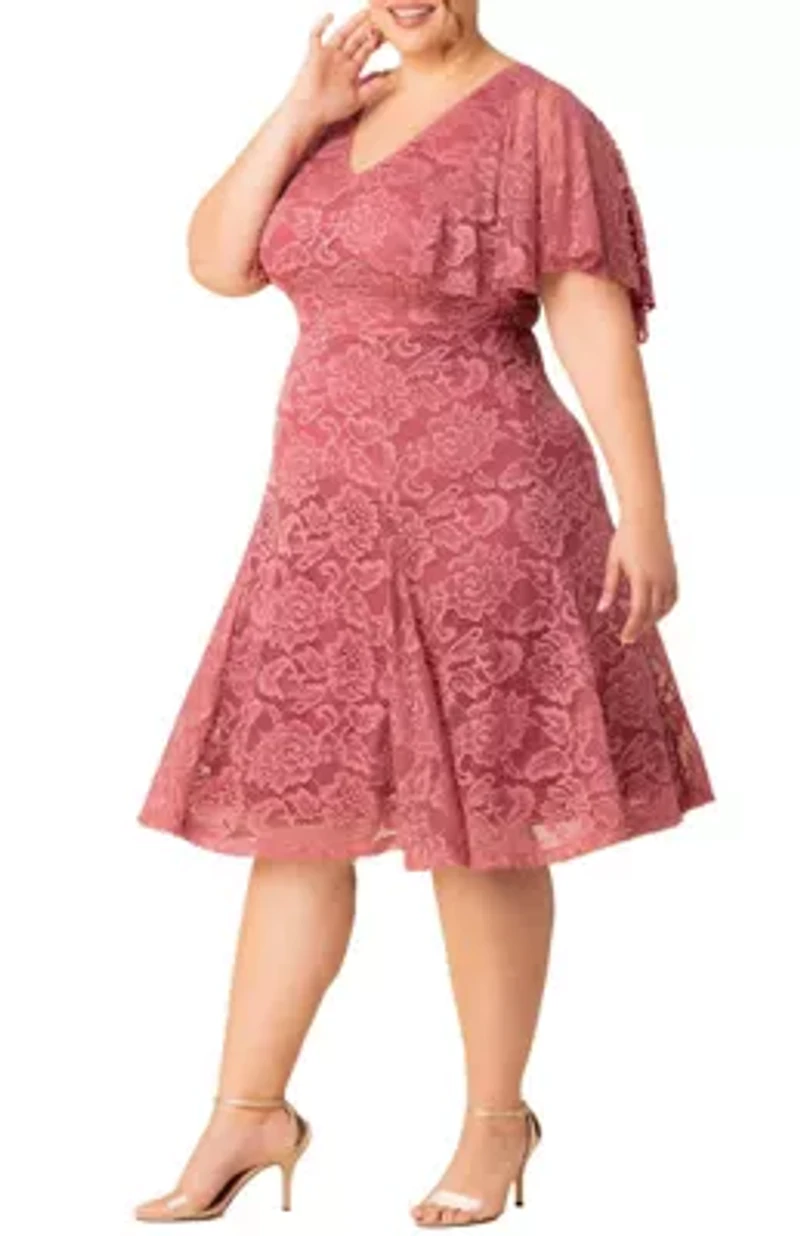 Women's Plus Camille Lace Cocktail Dress