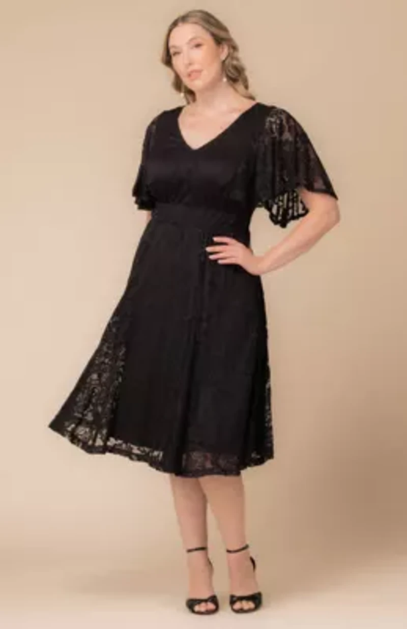 Women's Plus Camille Lace Cocktail Dress