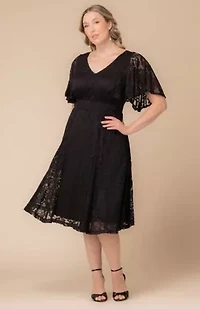 Women's Plus Camille Lace Cocktail Dress