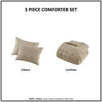 Breckenridge Chenille Oversized Comforter Set