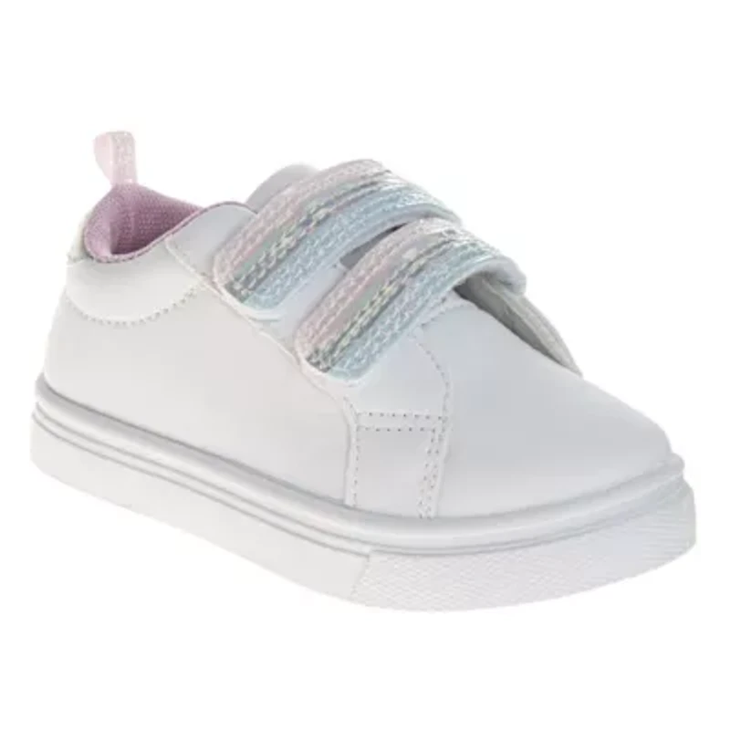 Laura Ashley Girls Hook and Loop Sneakers (Toddler/Little Girls