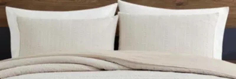Stitched Gauze Microfiber Comforter Set