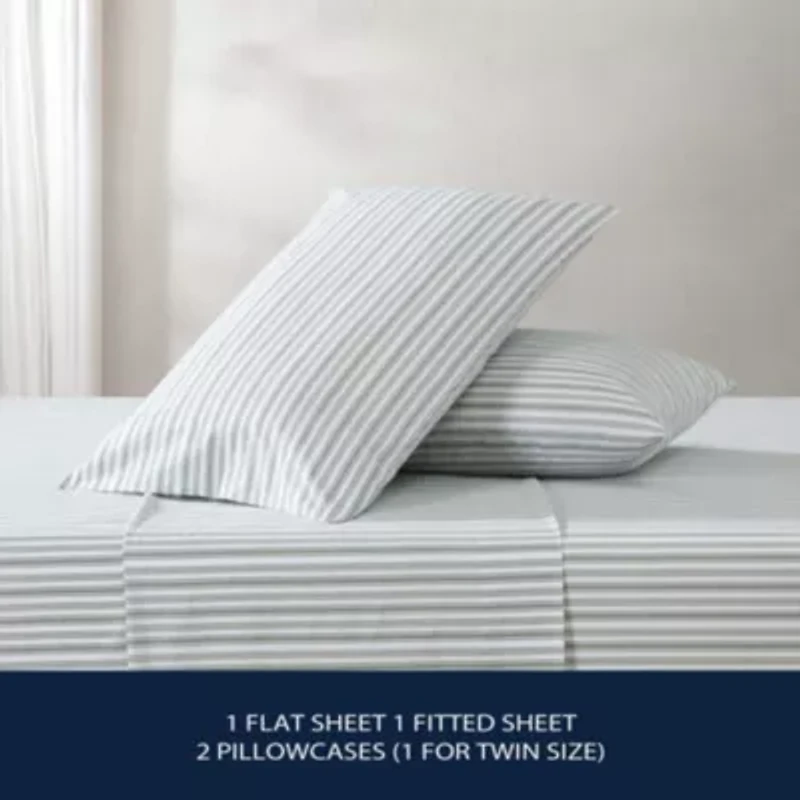 Coleridge Stripe Cotton Sheet Set