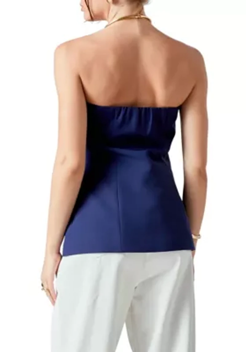 Strapless Suit Long Top