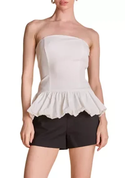 Strapless Bubbled Top