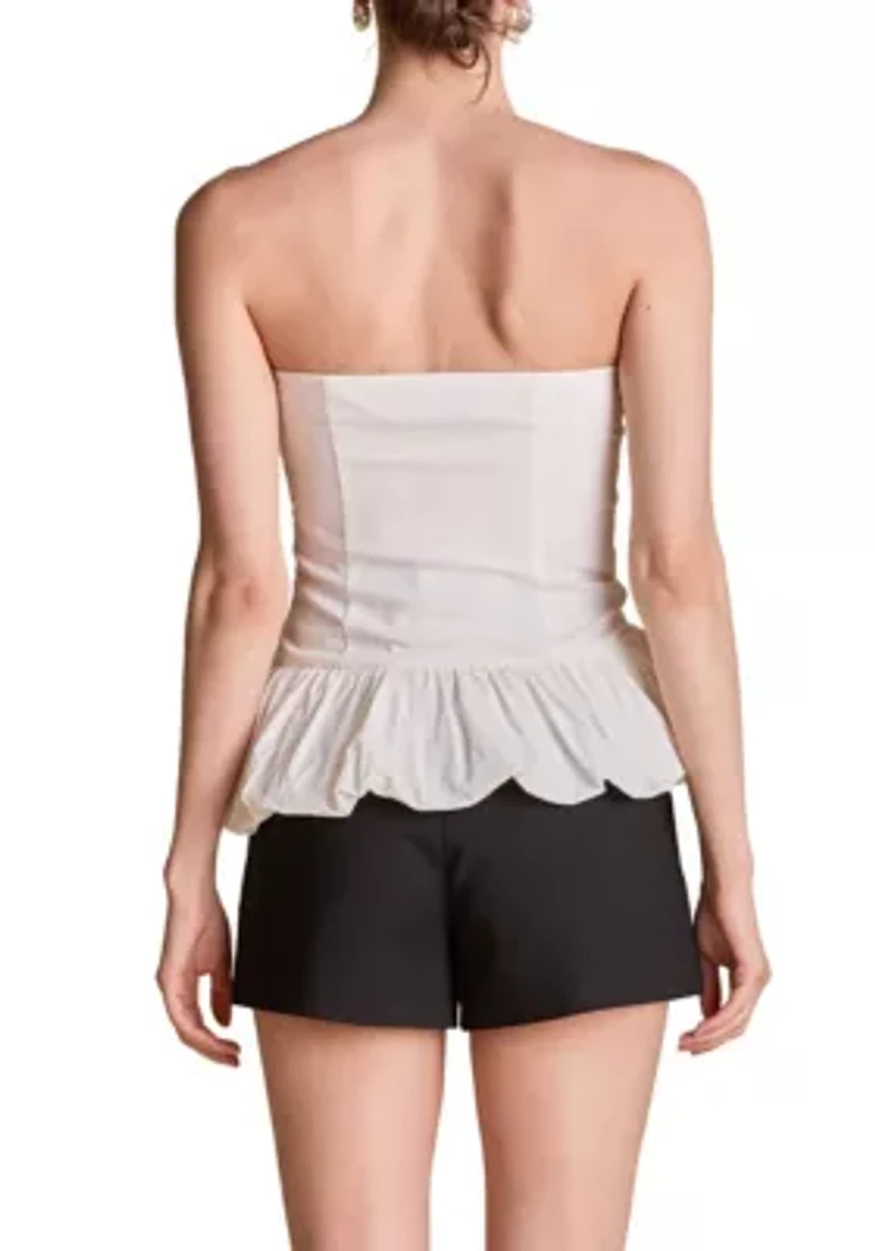 Strapless Bubbled Top