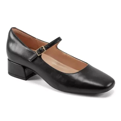 Janica Block Heel Mary Jane Dress Pumps