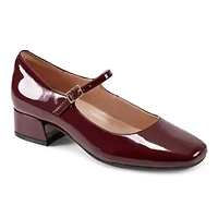 Janica Block Heel Mary Jane Dress Pumps