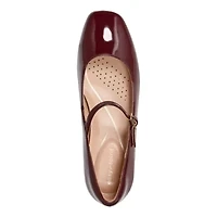 Janica Block Heel Mary Jane Dress Pumps