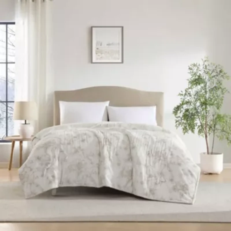 Wistful Blooms Microfiber Blanket