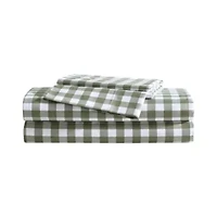 Preston Check Cotton Sheet Set