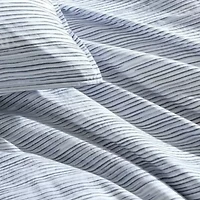 Wavy Stripe Cotton Duvet Set