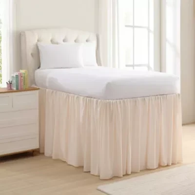 Washed Microfiber Bedskirt