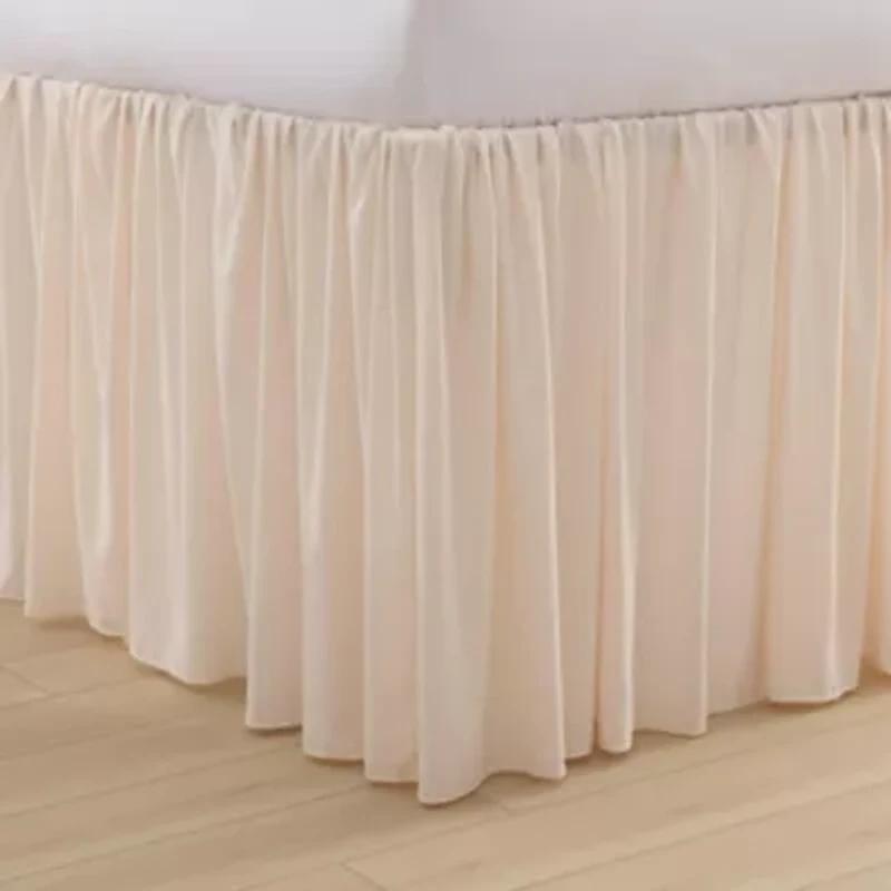Washed Microfiber Bedskirt