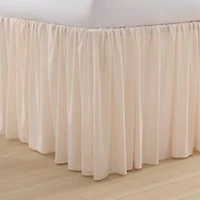 Washed Microfiber Bedskirt