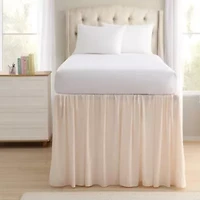 Washed Microfiber Bedskirt